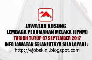 To provide quality workmanship and customer service and maintain the highest level of… Jawatan Kosong Lembaga Perumahan Melaka (LPNM) - 07 ...