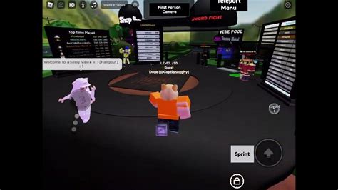 Playing Sussy Vibe Hangout On Roblox So The Creator Will See This And