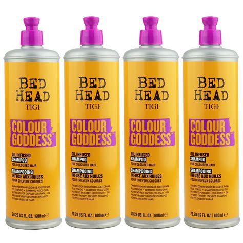 Tigi Bed Head Color Goddess 4 X 600 Ml Shampoo Bei Riem