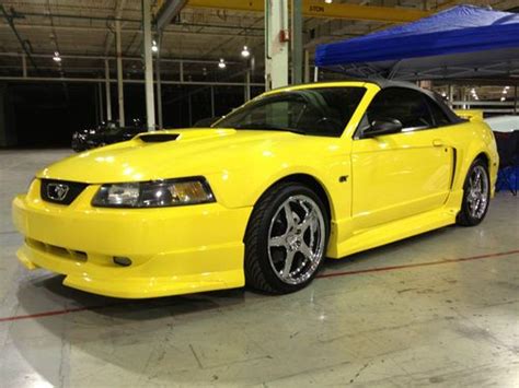 Find Used Beautiful Zinc Yellow Roush Stage 2 Convertible Mustang Gt In