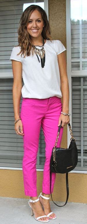 What Goes Well With Pink Pants Amazing Outfit Ideas To Follow 2021