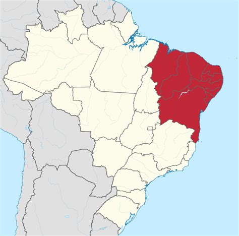 Image Northeast Region In Brazil