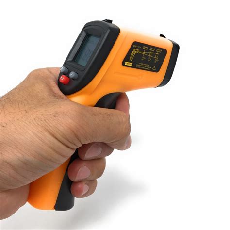 Termómetro digital para neveras con indicador de alerta y protección ip65. Termometro de cocina laser