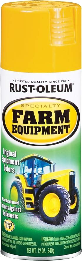 Rust Oleum 7449830 Specialty Yellow Caterpillar Farm Equipment Enamel