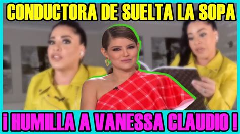 Carolina Sandoval Insulta A Vanessa Claudio En Pleno Programa Suelta La