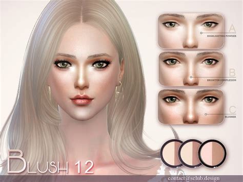 The Sims Resource Blush 12 By S Club Sims 4 Downloads