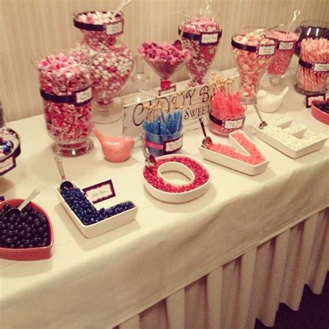 Wedding Candy Bar Ideas