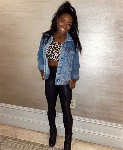 Simone Biles Wows Instagram In Leggings So Tight They Look Painted On