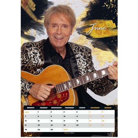 Tipni si najväčší hit v hitparáde 2021 hitov a vyhraj smart led televízor lg! Cliff Richard Kalender 2021 på Europosters.dk
