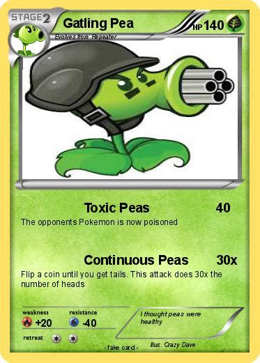 Pokémon Gatling Pea 135 135 Toxic Peas My Pokemon Card