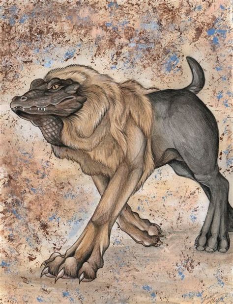 Ammit The Devourer Ammit Or Ammut Is A Female Egyptian Monster Who Is Part Crocodile Lion And