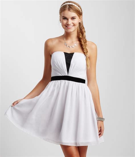 Cute White Dresses Cute White Dress Strapless Dress Dresses