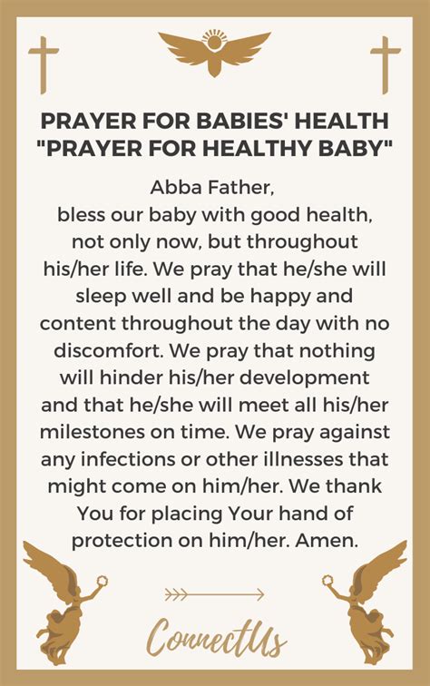 25 Strong Prayers For Babies Health Connectus
