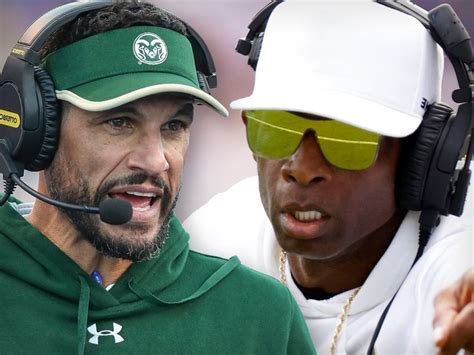 Deion Sanders Says Jay Norvell Made Cu Csu Matchup Personal W Hat Glasses Barb