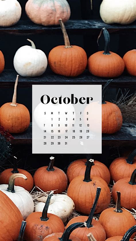 October Downloadable Desktop Wallpaper - sonrisastudio.com