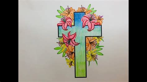 Faith In God How To Draw A Cross Easy Step By Step Draw The Most