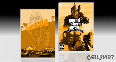 Grand Theft Auto San Andreas Pc Box Art Cover By Carlj1497