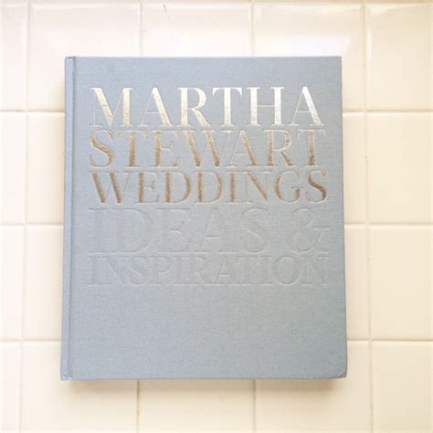 Martha Stewart Wedding Book Featuring Allyson Magda Photography