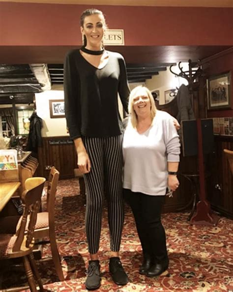 Britains Tallest Woman Or A Picture Of What Belter Physiology Might