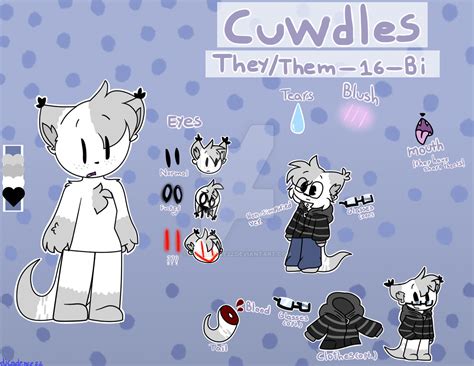 Cuwdles Reference Sheet Remake By Djcadence22 On Deviantart