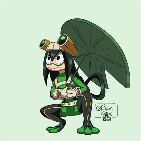 Froppy From Mha By L3luefox On Deviantart