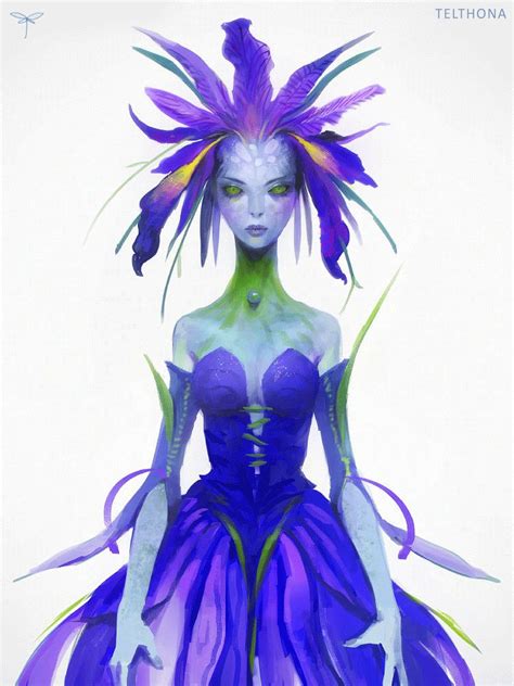 Iris Fairy By Telthona On Deviantart