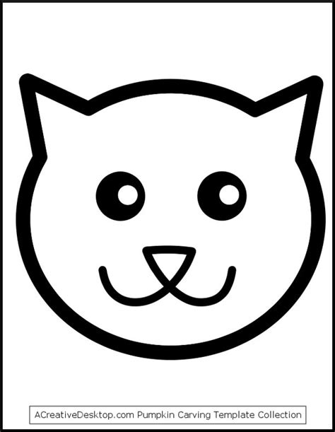 Simple Cat Face Drawing At Getdrawings Free Download