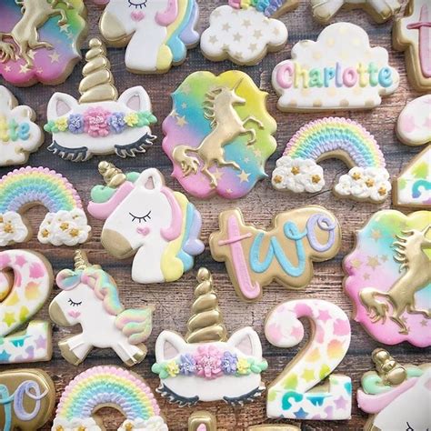 Happy National Unicorn Day Decoratedcookies Customcookies