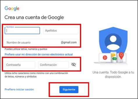 Crear Correo Gmail Iniciar Sesión Gmail Guía 2022
