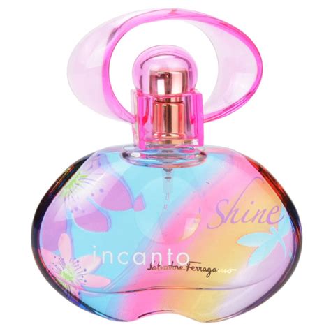 The soft and feminine signature fragrance has been stripped down to its bare essentials, to create a fresh, playful. Salvatore Ferragamo Incanto Shine, woda toaletowa dla ...