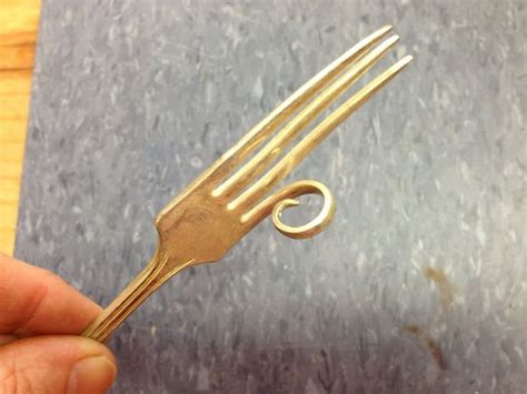 Make A Fork Hook In 2021 Fork Jewelry Cutlery Art Fork