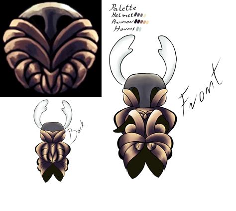 Artstation Hollow Knight Charms Armour Stalwart Shell Armour