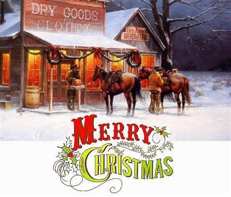 The American Cowboy Chronicles Merry Christmas And Happy New Year