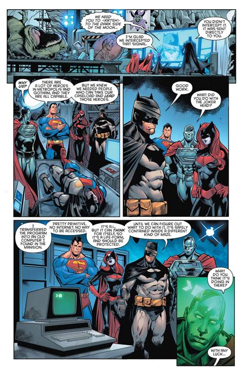 Dc Comics And Batman Superman 14 Spoilers And Review How Do You Stop A