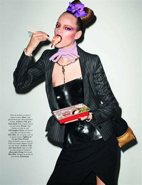 Freja Beha Erichsen Lara Stone By Terry Richardson For Vogue Paris