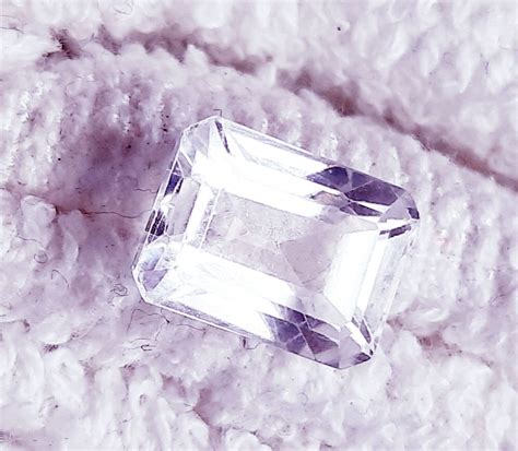 Attractive Natural White Sapphire 610 Ct Certified Loose Etsy