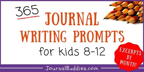 Journal Prompts For Ages 8 12 Smi