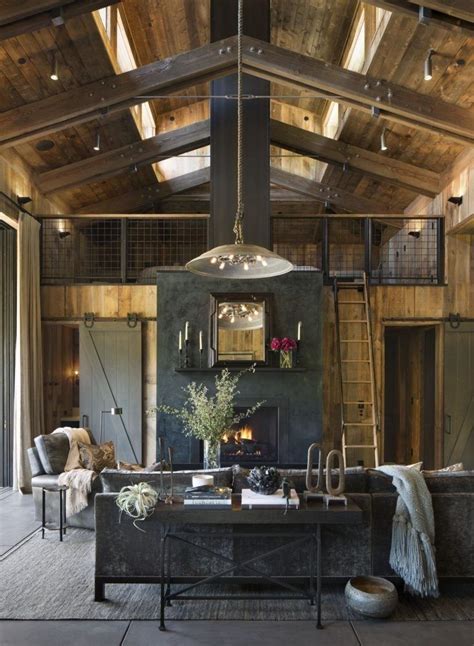 Modern rustic cabin interior design the rustic appeal of log cabins often leads homeowner s to veer towards the same style of interior b. Modern Cabin Interior Design Best 25 Modern Cabin Decor ...