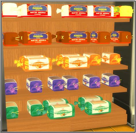 Simlifecc • Sims 4 Grocery Store Stuff Various Non