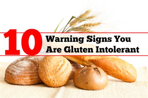 10 Signs Of Gluten Intolerance Shift Nutrition By Bonnie Wisener