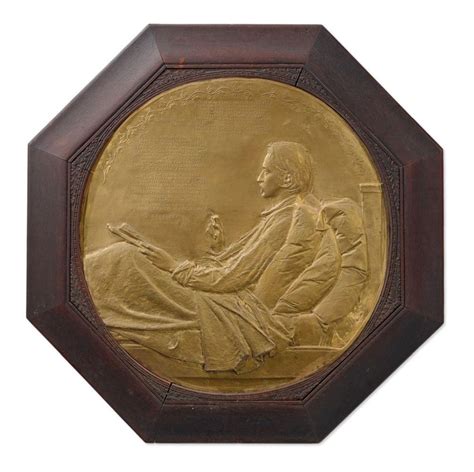 Sold Price Augustus Saint Gaudens 18481907 Robert Louis Stevenson