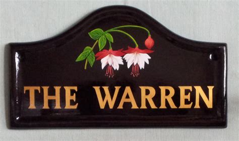 Hand Painted House Signs By Ceramic Art Latest Hand Painted Ceramic