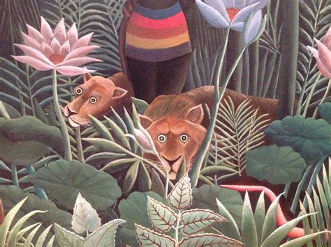 Henri Rousseau I Adore His Paintings They Just Make Me Happy Art