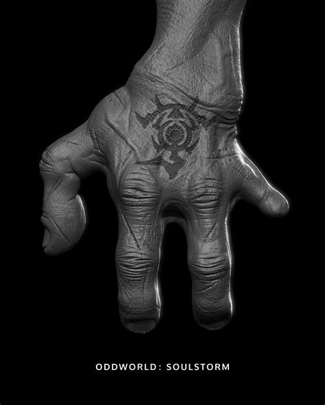 Soulstorm Hand Tattoos Nerd Tattoo Abe Oddworld