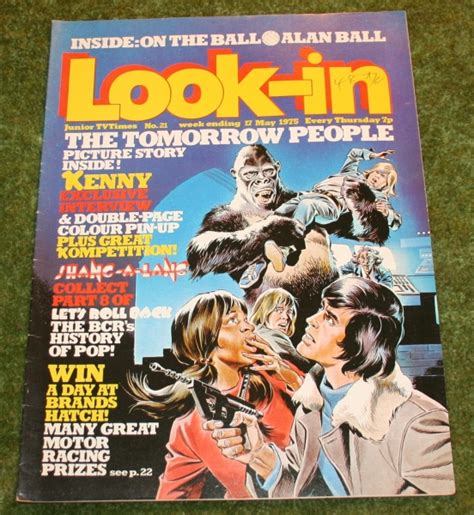 Look In Comic No 21 1975 Tomorrow People Cover Little Storping Museum