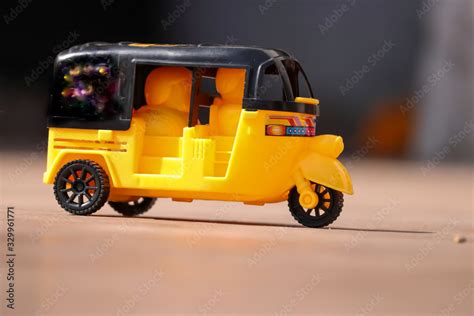 Indian Auto Rickshaw Yellow And Black Auto Rickshaw Toybeautiful