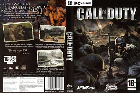 Call Of Duty Eu Pc Dvd Cover Dvd Covers Call Of Duty Dvd