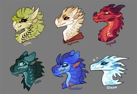 Some Heads Some Story By Spookapi On Deviantart Wings Of Fire