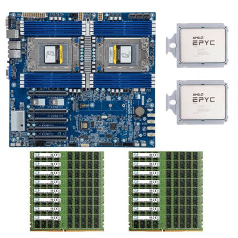 Gigabyte Mz Hb Motherbaord X Amd Epyc T Cpu X Gb Mhz