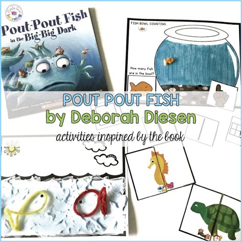 Ocean Inspired Activities For The Pout Pout Fish For Preschoolers